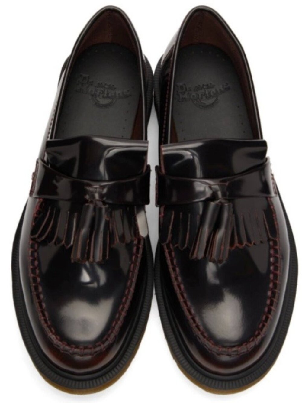 Dr. Martens, Adrian Tassel Loafer - Cherry Red, Size 7